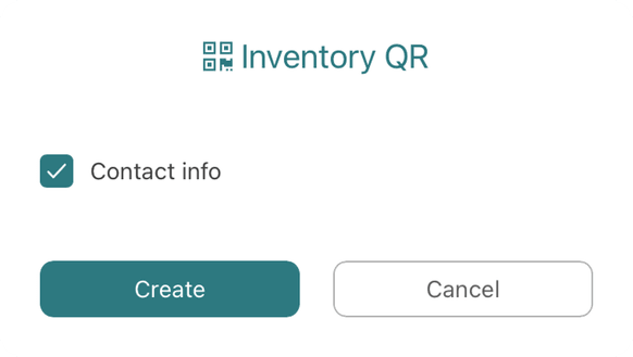gallerist247 - Inventory QR