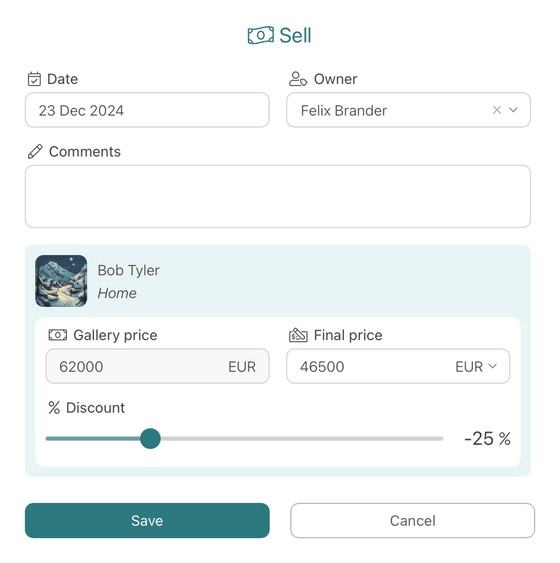 gallerist247 - sell